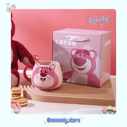 Ly Sứ Gấu Lotso Đáng Yêu - Emmely Store