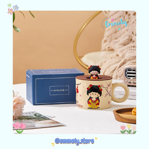 Ly Sứ Chibi Phong Cách Nhật Bản Đáng Yêu - Emmely Store