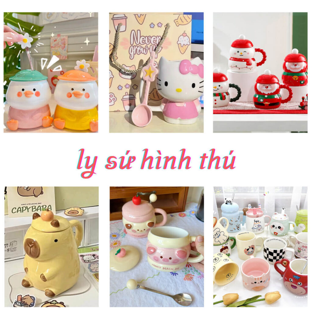 Ly sứ hình thú