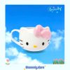 Ly Sứ Hình Hello Kitty Đeo Nơ Đỏ Hồng