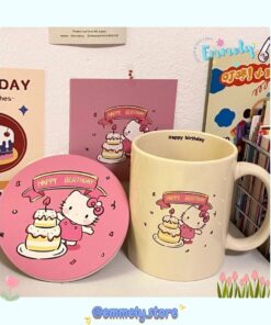 Ly Sứ Hình Mèo Hello Kitty