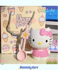 Ly Sứ Hình Mèo Hello Kitty