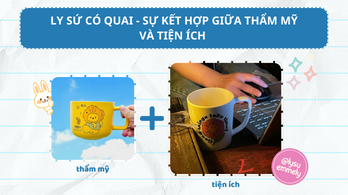 Ly Sứ Có Quai - Sự Kết Hợp Hoàn Hảo Giữa Thẩm Mỹ và Tiện Ích