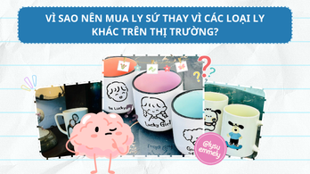 Vì Sao Nên Mua Ly Sứ Thay Vì Những Loại Ly Khác Trên Thị Trường?