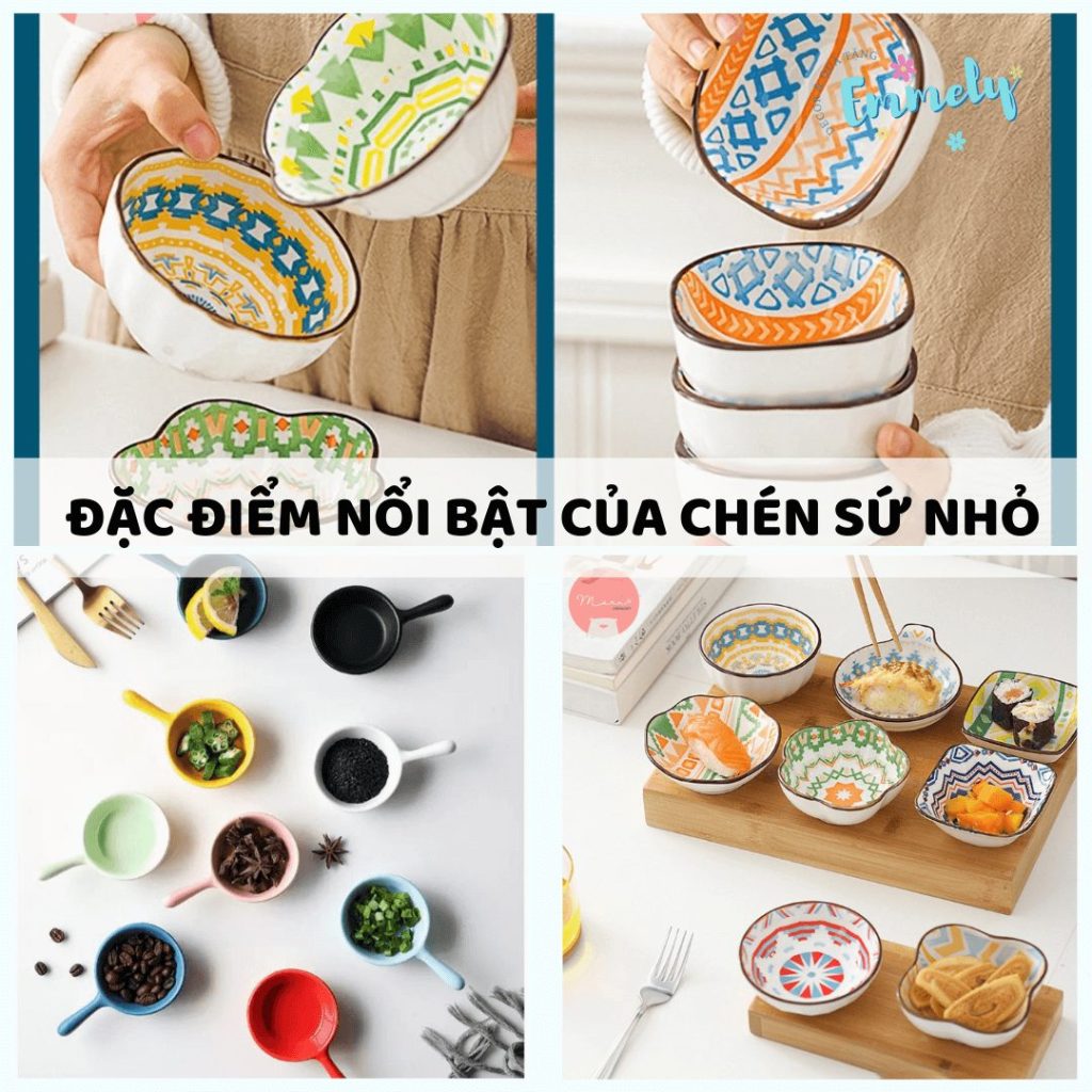 Đặc điểm của chén sứ nhỏ