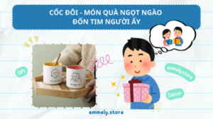 cốc đôi - món quà ngọt ngào đốn tim người ấy